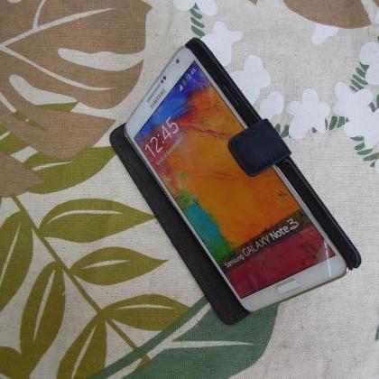 Samsung Galaxy Note 3 Wallet Case-heart(stone)..